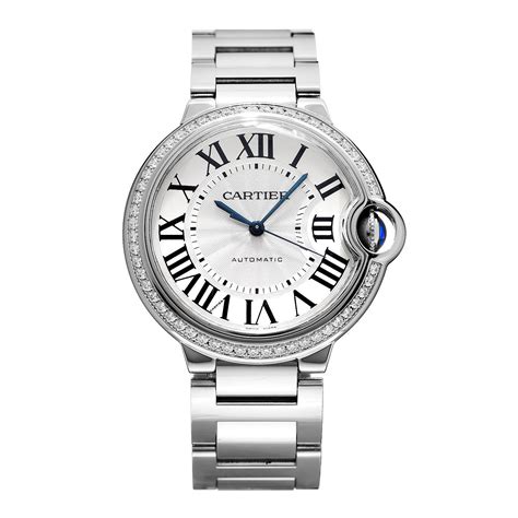 cartier ballon bleu replica with diamonds|cartier ballon bleu 36mm diamond.